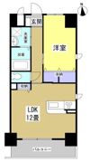 ホワイトアパートメントの間取り画像