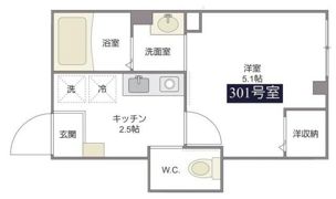 ベルメゾンⅡの間取り画像