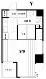 パトゥーロ御徒町チッタの間取り画像