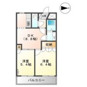 エレガントモレノの間取り画像