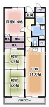 梅が丘ハイツの間取り画像