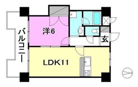 Kマンション No.6の間取り画像