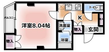 リヴィックスマンションの間取り画像