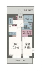 リバーサイド桜の間取り画像