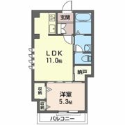 エポラ－ル・クル－ルの間取り画像