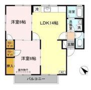ドミール小林 C棟の間取り画像