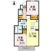 Grandeur翔 B棟の間取り画像