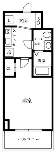 グランヴァンプレミアム川口の間取り画像