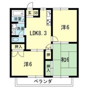 エステートピア植木の間取り画像