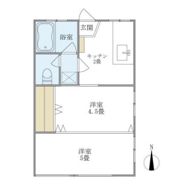 共永コーポ B棟の間取り画像