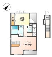 LUNAⅠ SAKURAIの間取り画像