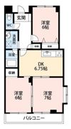 西浦和アネックスマンションの間取り画像