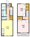 メルヴェーユ浜野 Cの間取り画像