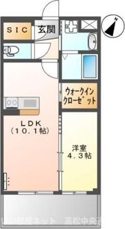 アルファ・スターの間取り画像
