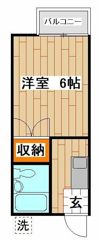 ビューラーオークボC棟の間取り画像