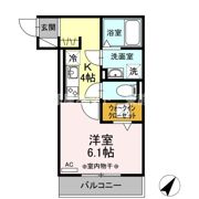 ジュネス東静岡の間取り画像