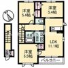 グランドソレイユ B棟の間取り画像