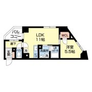 リエゾンFUKUMIの間取り画像