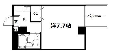 第35長栄クリーンハイツ山黄の間取り画像