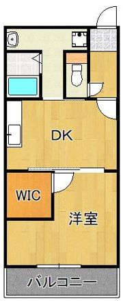 ウィングス片野Iの間取り画像