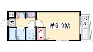 グランシャリオ山本通の間取り画像