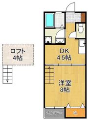 トレビアン本城の間取り画像