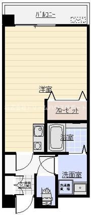 レジデント富士見の間取り画像