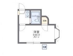 レオパレス蒲田の間取り画像