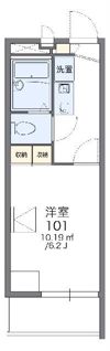 レオパレスMASA 100の間取り画像