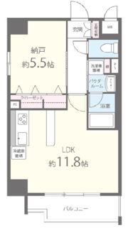 グランデカワノ真田山の間取り画像