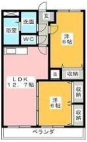 シーダーナインの間取り画像