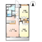 CENTURY椿Bの間取り画像