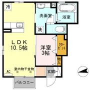 リシェス・オカザキⅥの間取り画像