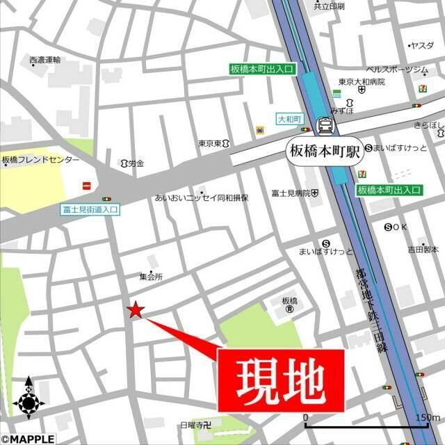 近くに施設あり