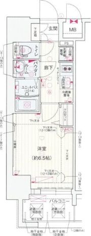 ファステート東別院シュプールの間取り画像