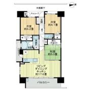 サーパスシティ栗林公園イーストテラスの間取り画像