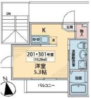 Nクレールの間取り画像