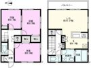 笹目六丁目戸建 2号棟の間取り画像