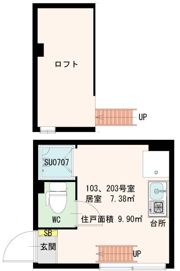 Stage中野Ⅱの間取り画像