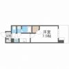 ワールドアイ難波南PORTAの間取り画像
