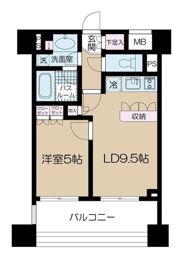 プライア渋谷の間取り画像