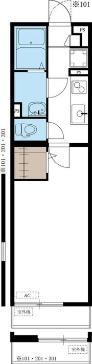 パークブランたまプラーザの間取り画像