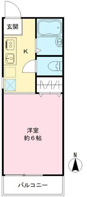 NKハイツ（下高井戸）の間取り画像