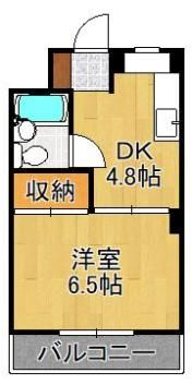 ギャランドラ藤田の間取り画像