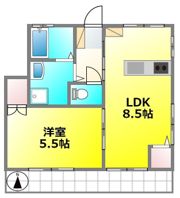 クレールの間取り画像