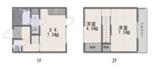 リバーサイド金岡の間取り画像