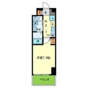 パウゼ東天満の間取り画像