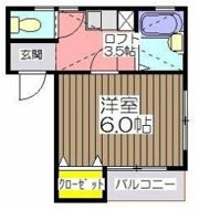 フォレストハイムの間取り画像