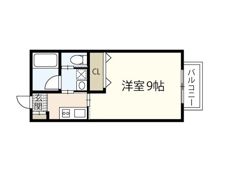 RIDERE旭橋の間取り画像