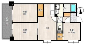レクシア池田の間取り画像